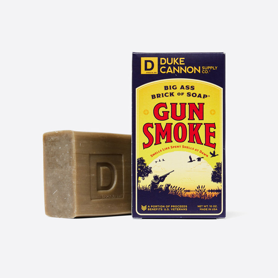 Duke Cannon Big Ass Brick Of Soap - Gun Smoke - The Tool Store