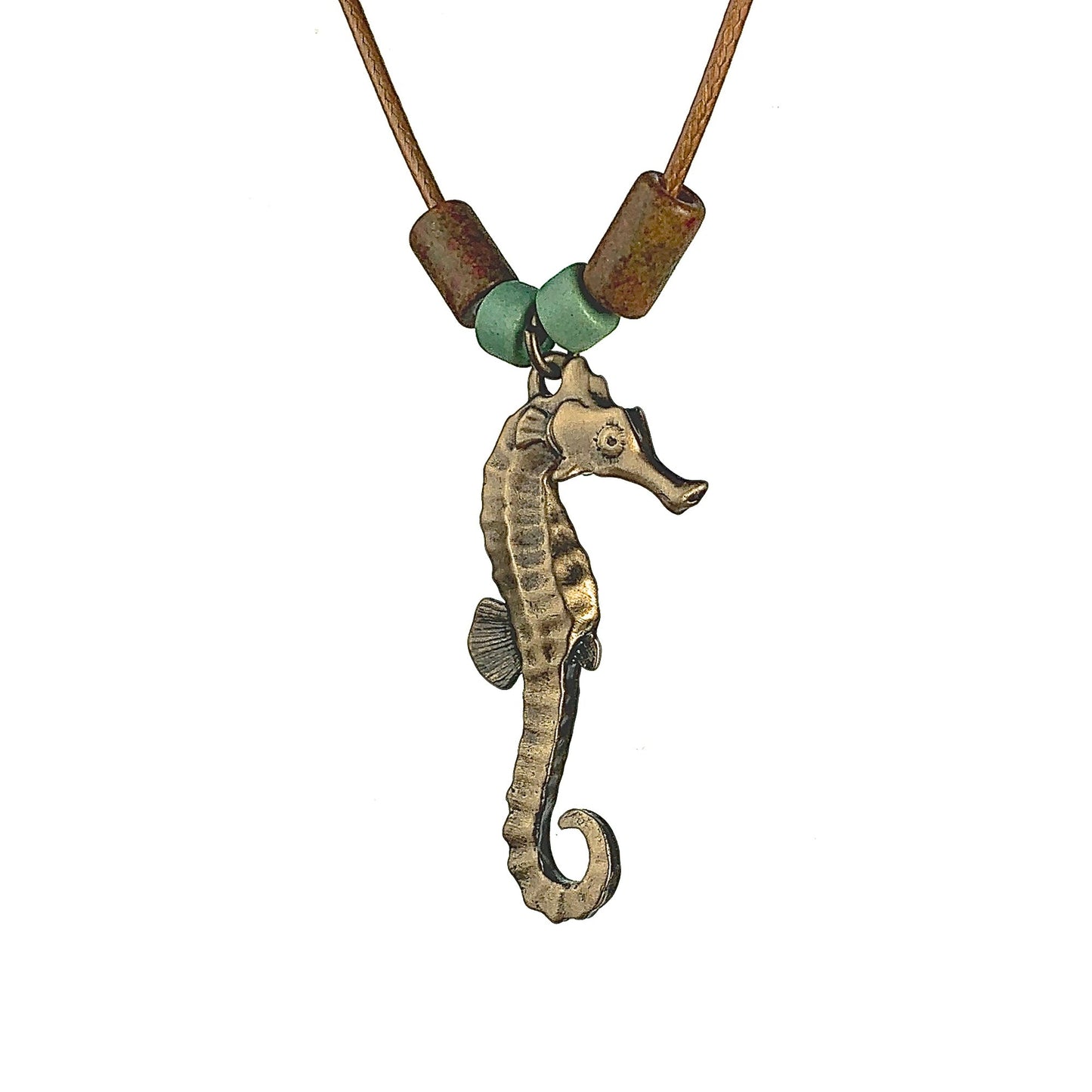 Seahorse Necklaces for Women- Bronze Sea Horse Jewelry for Women, Seahorse Gifts, Seahorse Charm, Seahorse Pendant - The Tool Store