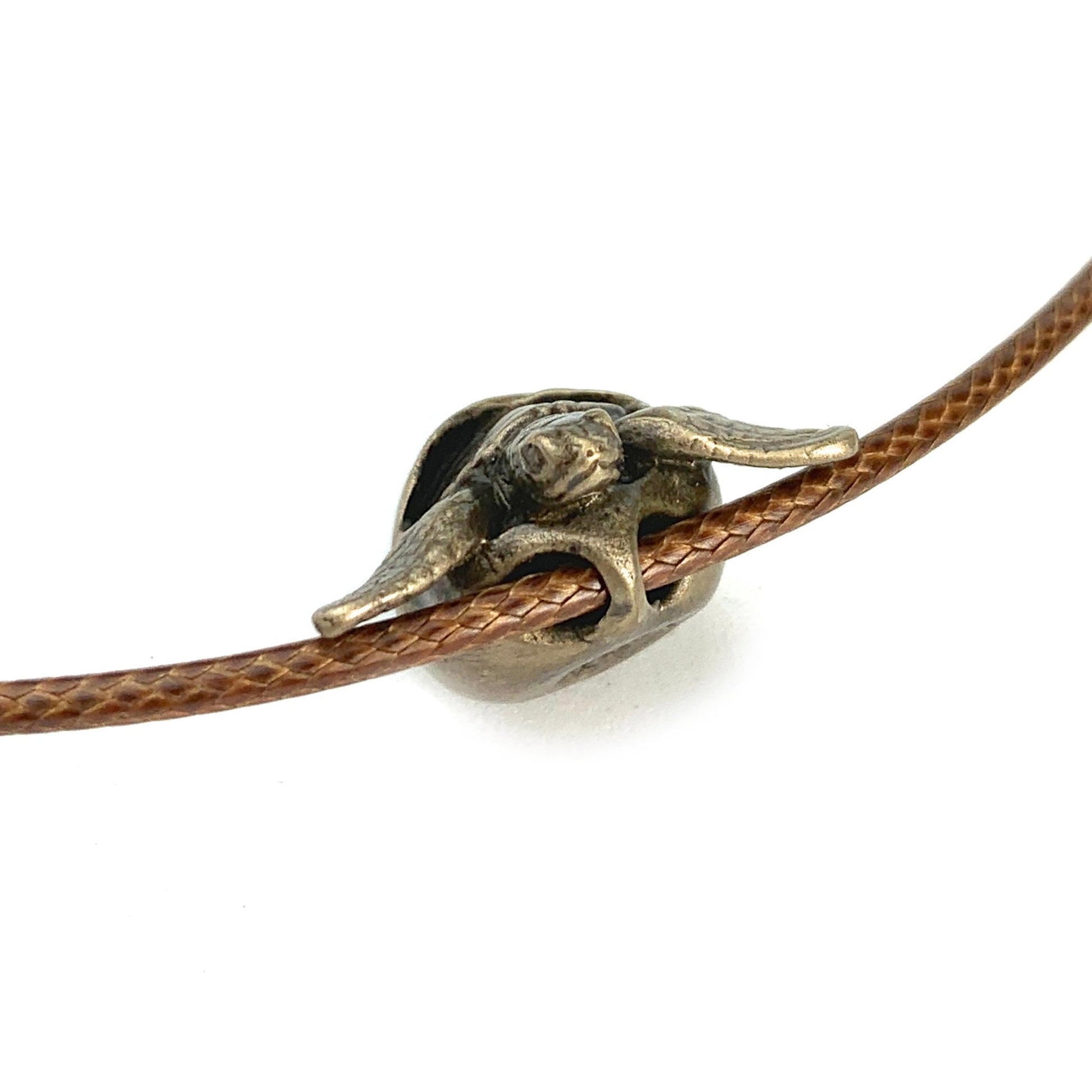 Baby Sea Turtle Necklace Antique Bronze- Hatchling Sea Turtle Necklace for Women - Turtle Pendant - Hatchling Charm -Unique Gifts for Turtle Lover - The Tool Store
