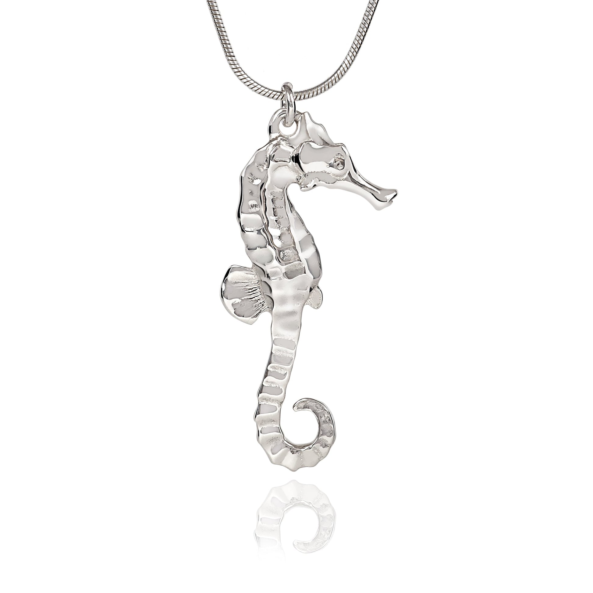 Seahorse Necklaces for Women Sterling Silver- Sea Horse Jewelry for Women, Seahorse Gifts, Seahorse Charm, Seahorse Pendant - The Tool Store