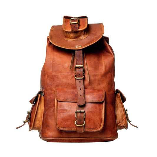 The Alvarado Tanned Backpack - The Tool Store