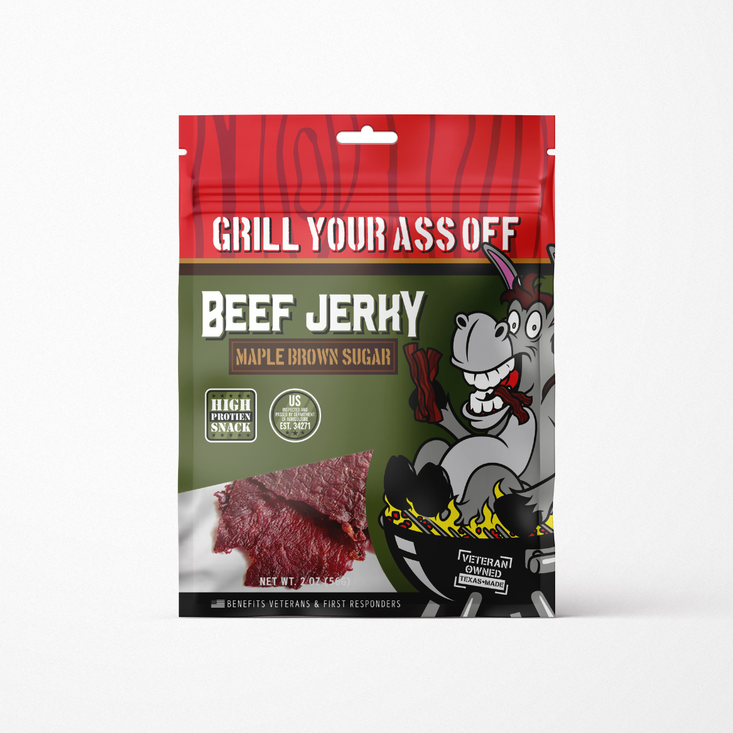Maple Brown Sugar Beef Jerky - The Tool Store