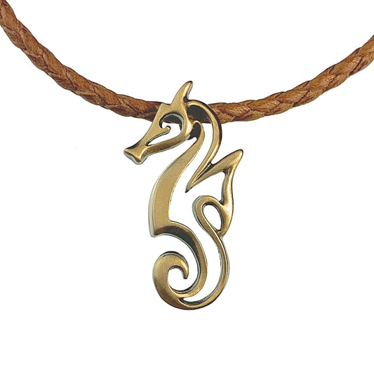 Seahorse Necklaces for Women Bronze- Seahorse Jewelry for Girls, Seahorse Gifts for Seahorse Lovers, Seahorse Charms, Seahorse Pendant - The Tool Store