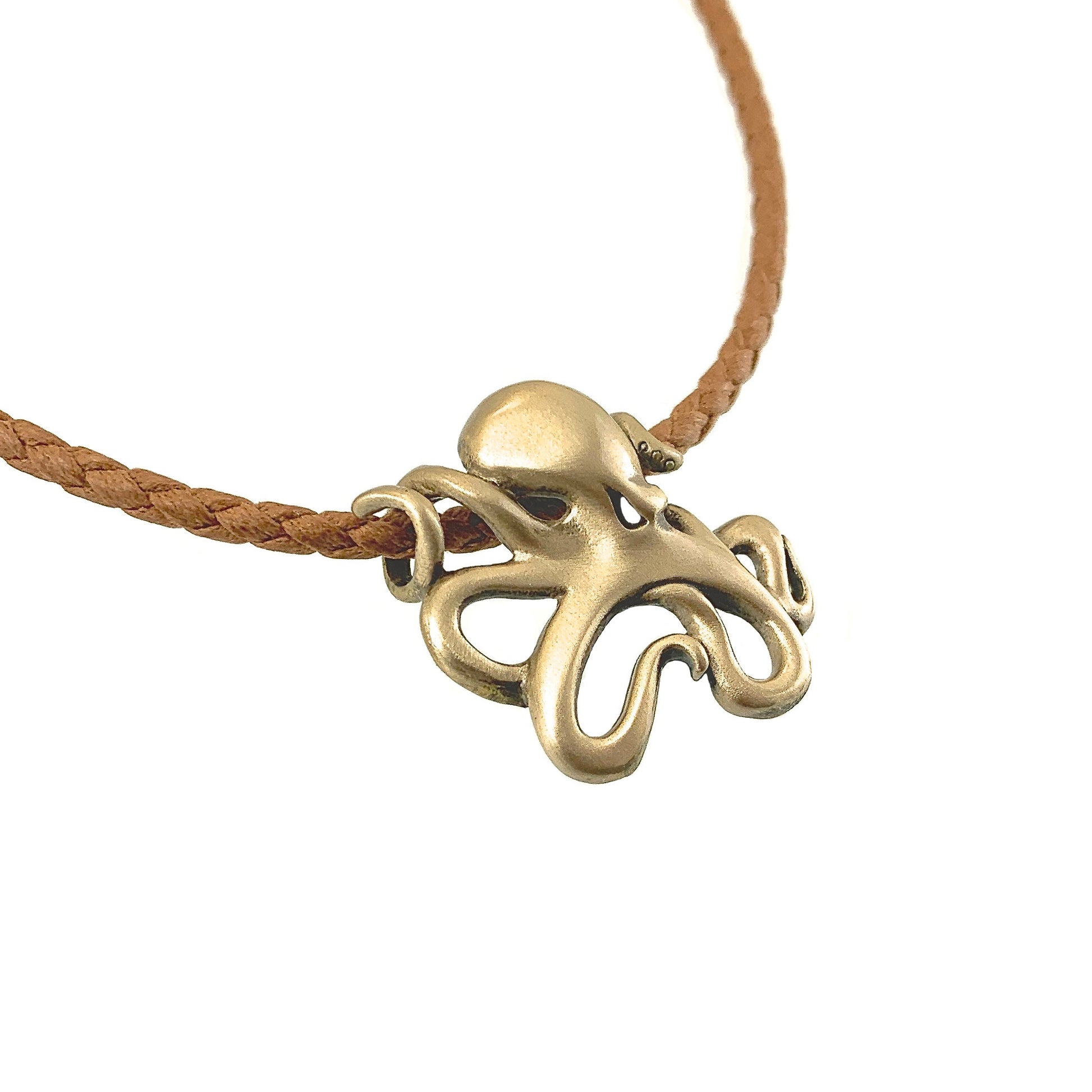 Octopus Necklace for Women Bronze- Octopus Jewelry for Women, Octopus Pendant, Sea Life Jewelry, Octopus Gifts for Women, Ocean Jewelry Bronze - The Tool Store