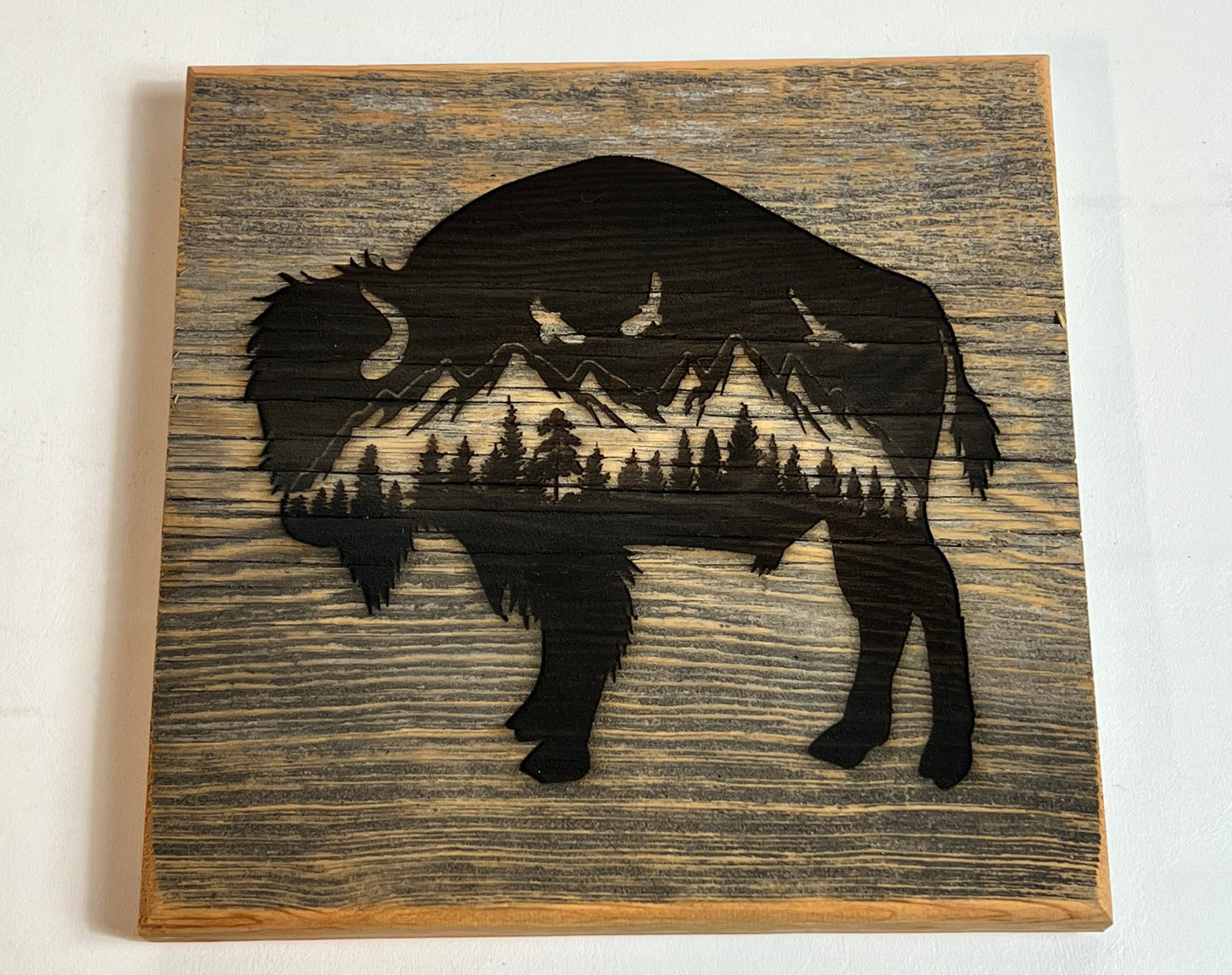 Sign, Mountain Bison - The Tool Store