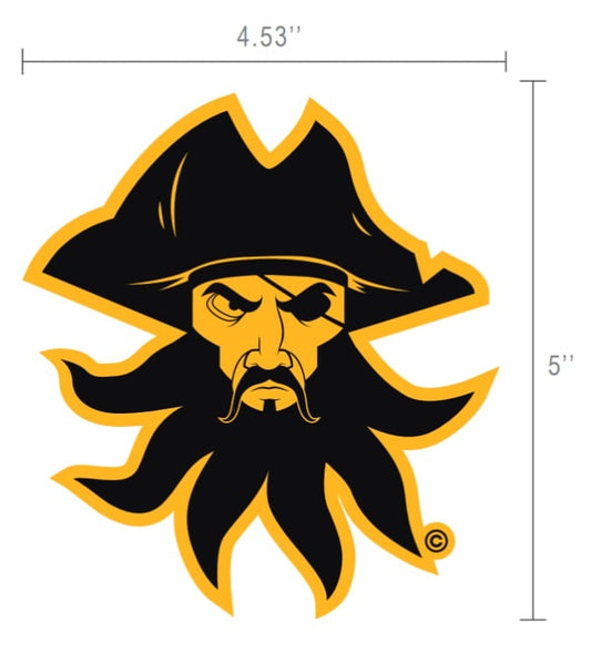 Black Beard Head Decal - The Tool Store