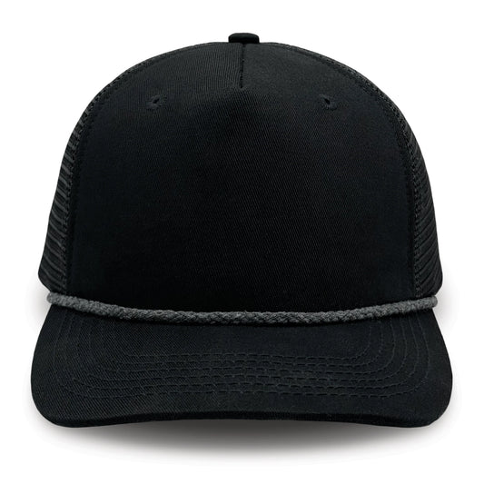 Lost Hat Co.- Black Foam Trucker Hat - The Tool Store