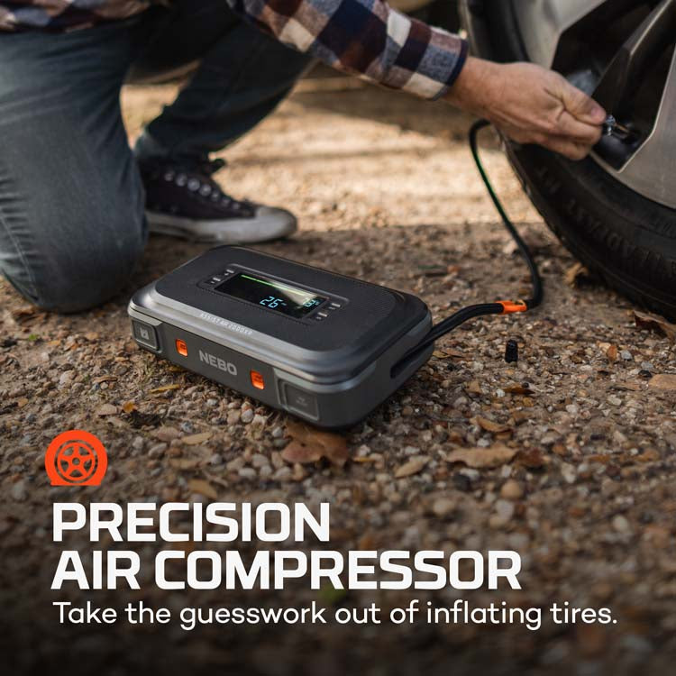 NEBO ASSIST AIR 2000XP JUMP STARTER with Air Compressor - The Tool Store