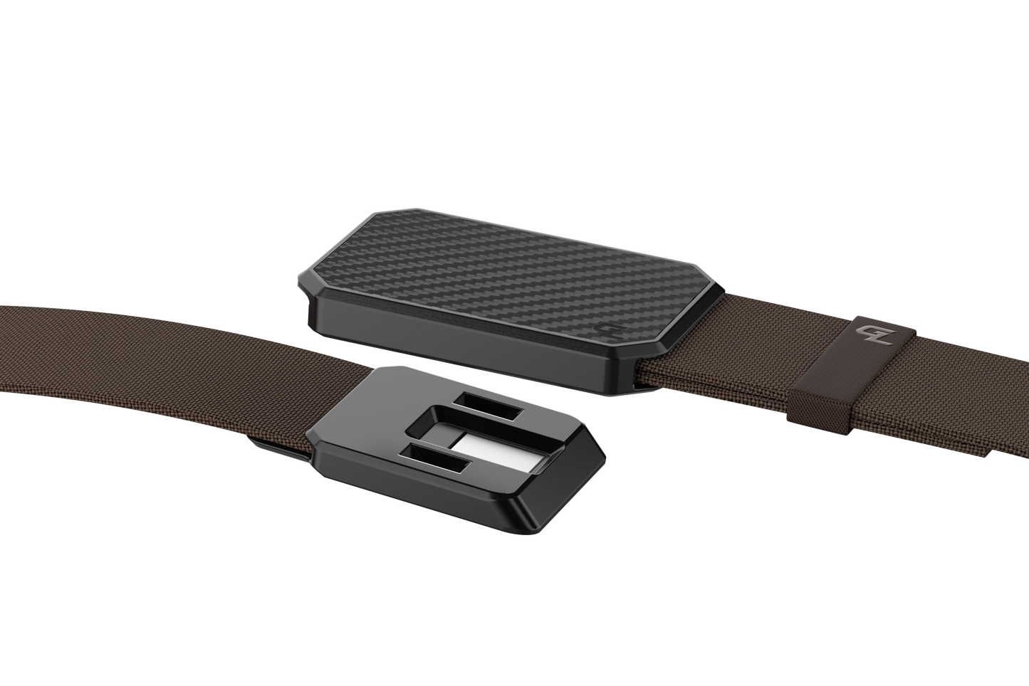 Groove Belt Carbon Fiber/Brown