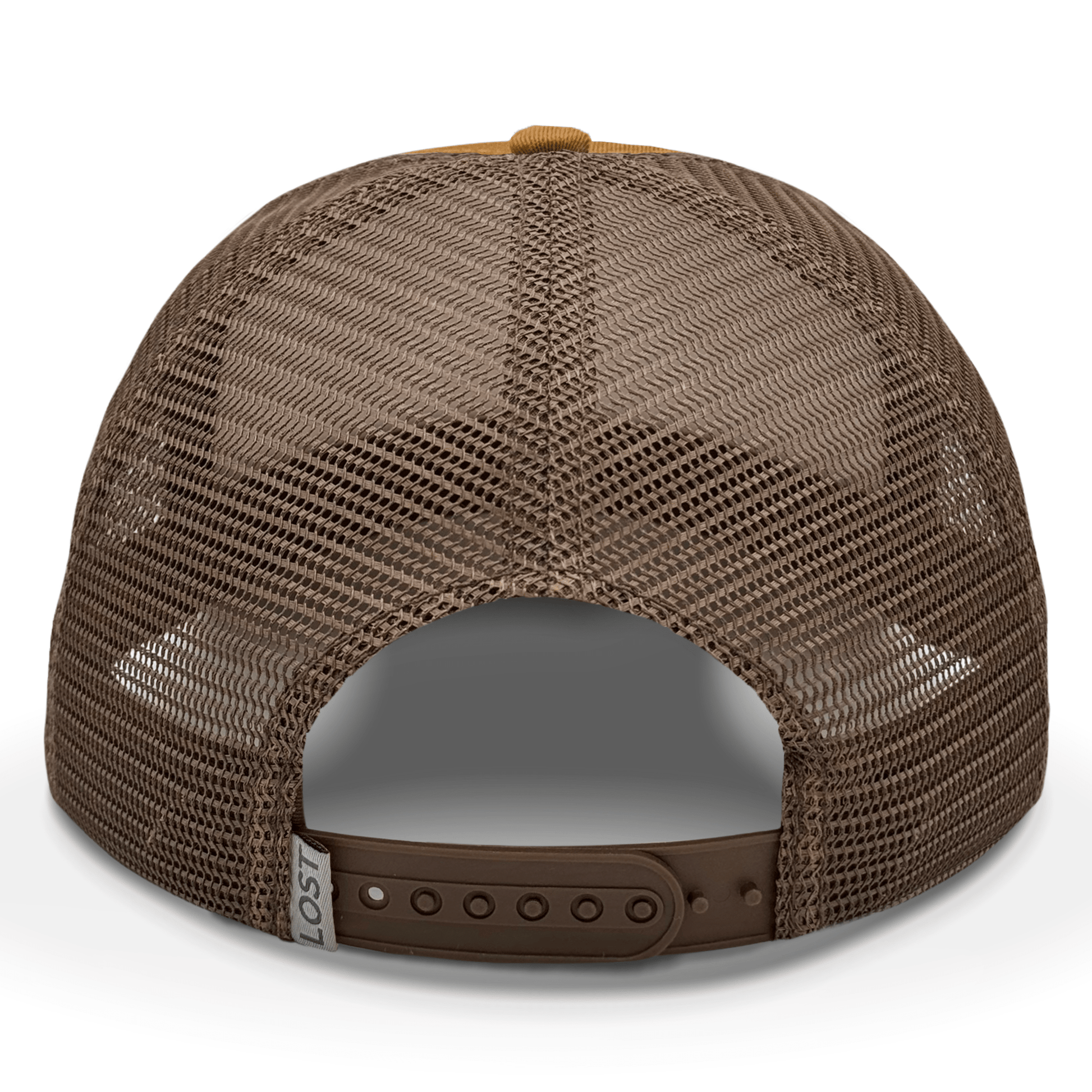 Lost Hat Co.- Chesapeake & Chocolate Ranchero Foam Trucker - The Tool Store