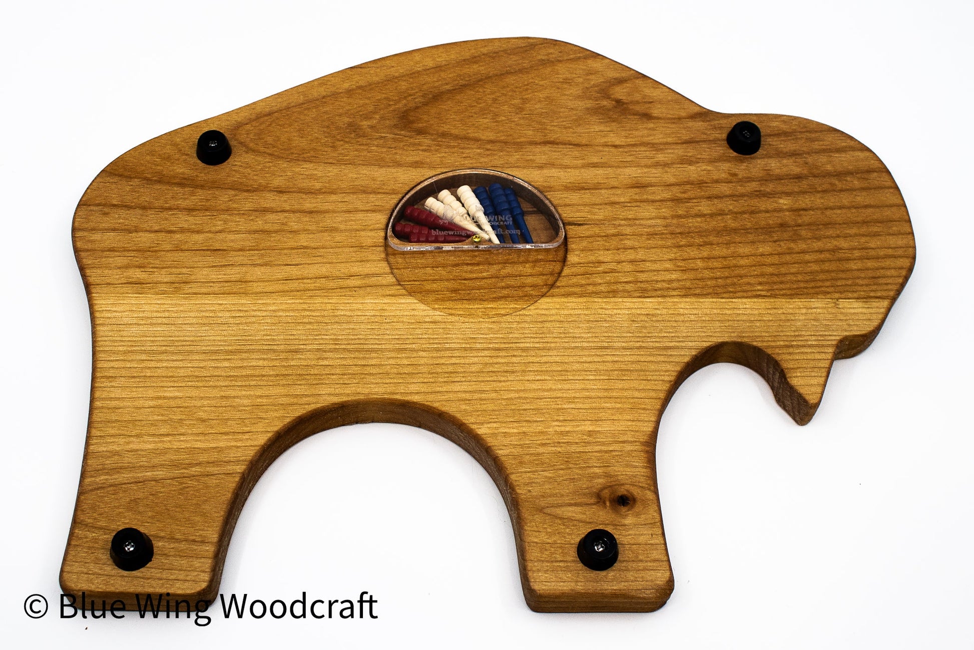 "Wilderness Majesty: The Bison Cribbage Board" - The Tool Store