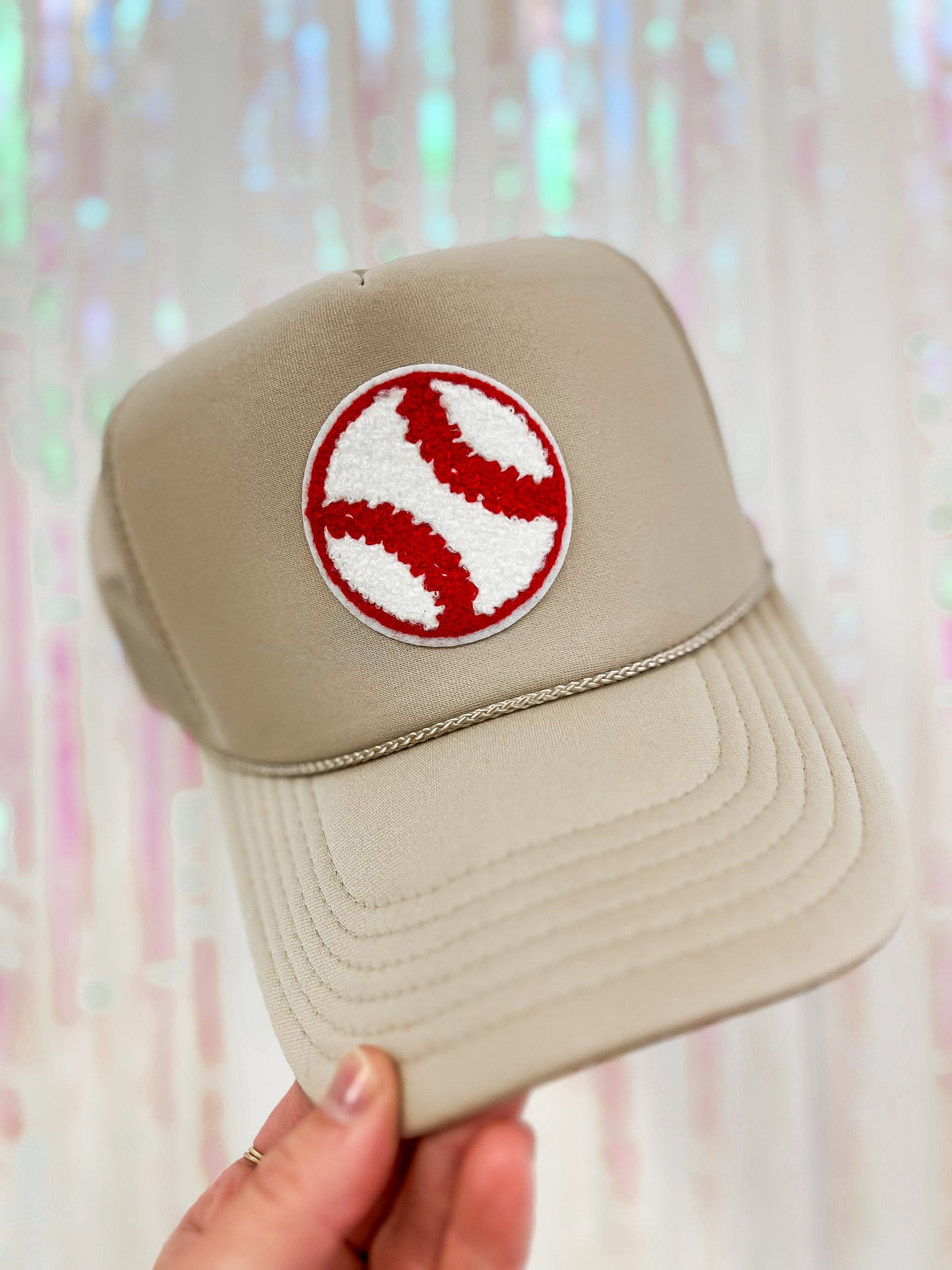 Baseball Patch Trucker Hat