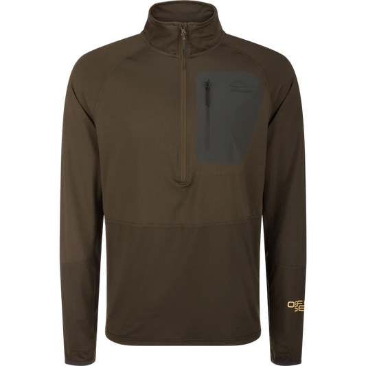 Drake EST Offset 1.0 Half Zip Pullover