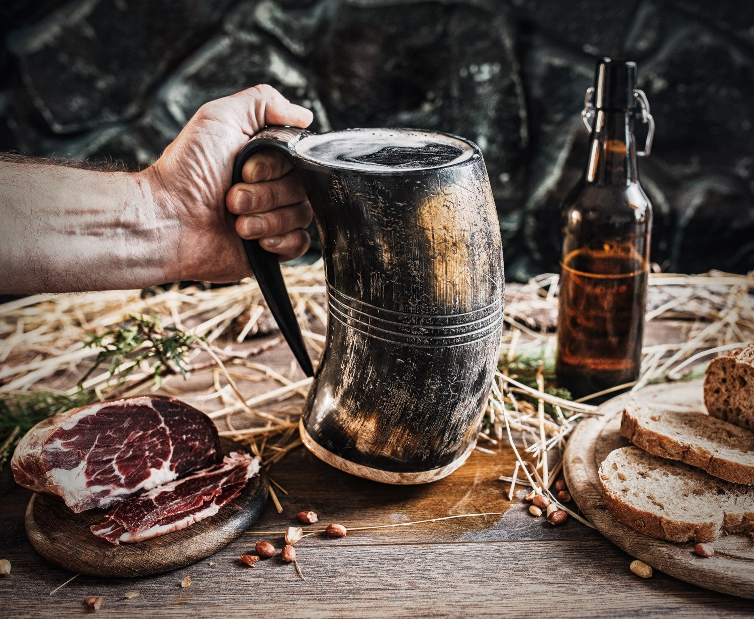 Horn Tankard Mug - The Tool Store