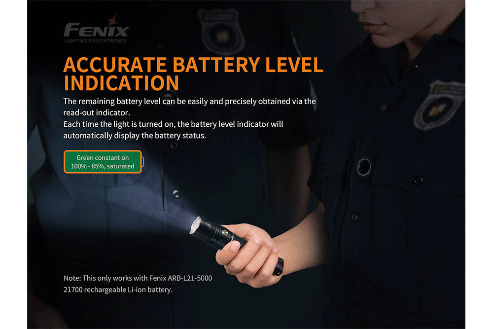 Fenix PD36R Tactical LED Flashlight - Discontinued - The Tool Store