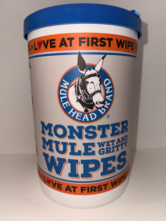 Mule Head Monster Mule Wet and Gritty Wipes