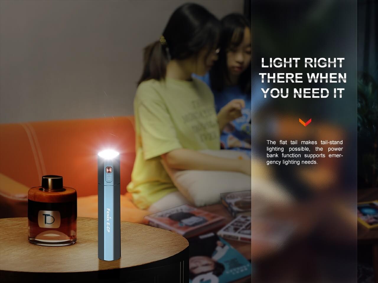 Fenix E-CP 1600-lumen LED Flashlight/Powerbank - The Tool Store