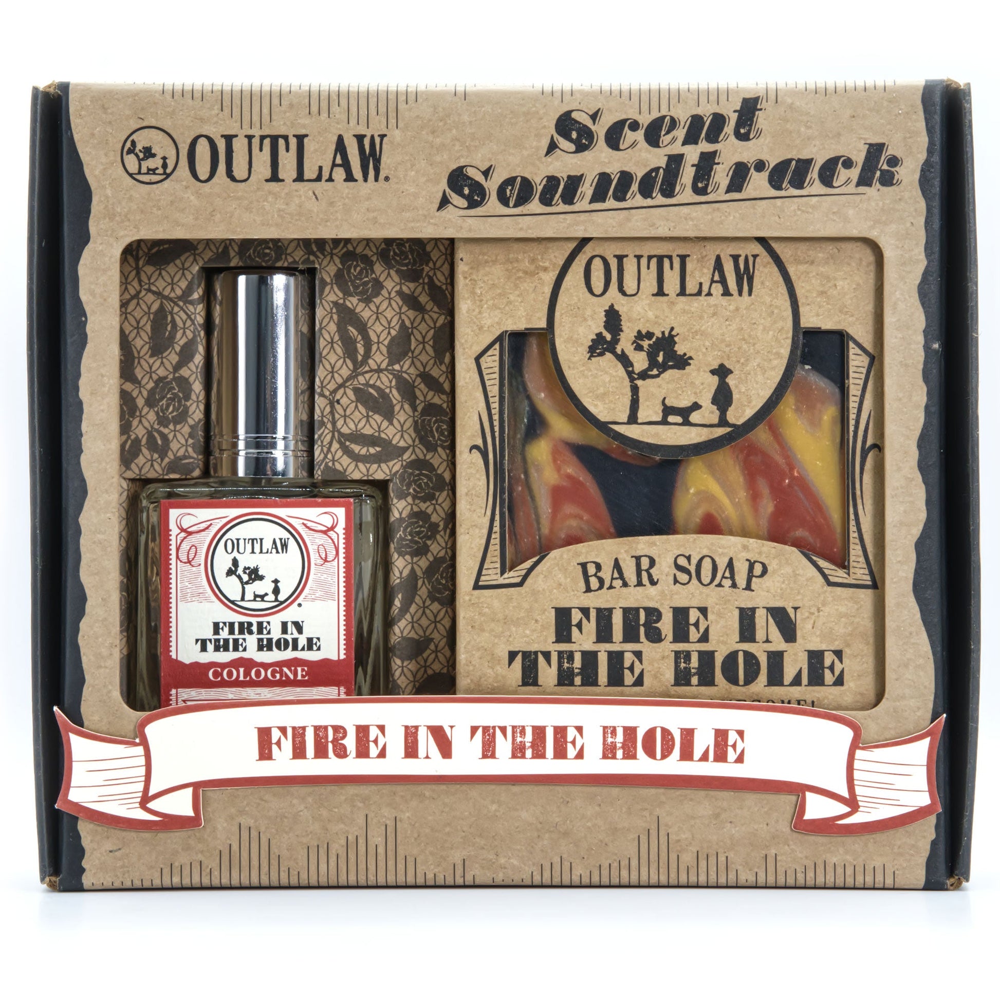 Outlaw Cologne & Handmade Soap Gift Set - The Scent Soundtrack - The Tool Store