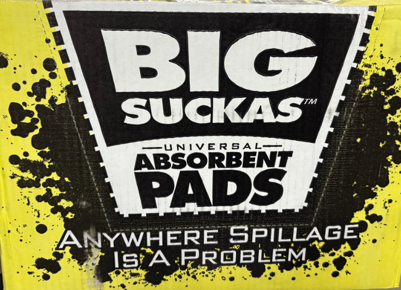 Mule Head Brand BIG Suckas Universal Absorbent Pads - 100-Count - The Tool Store