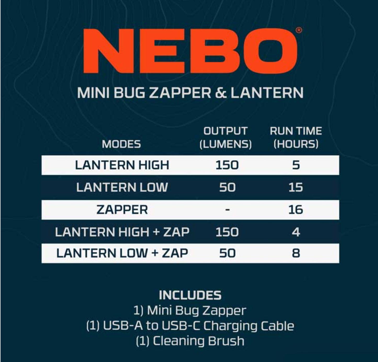 Nebo Mini Bug Zapper & Lantern