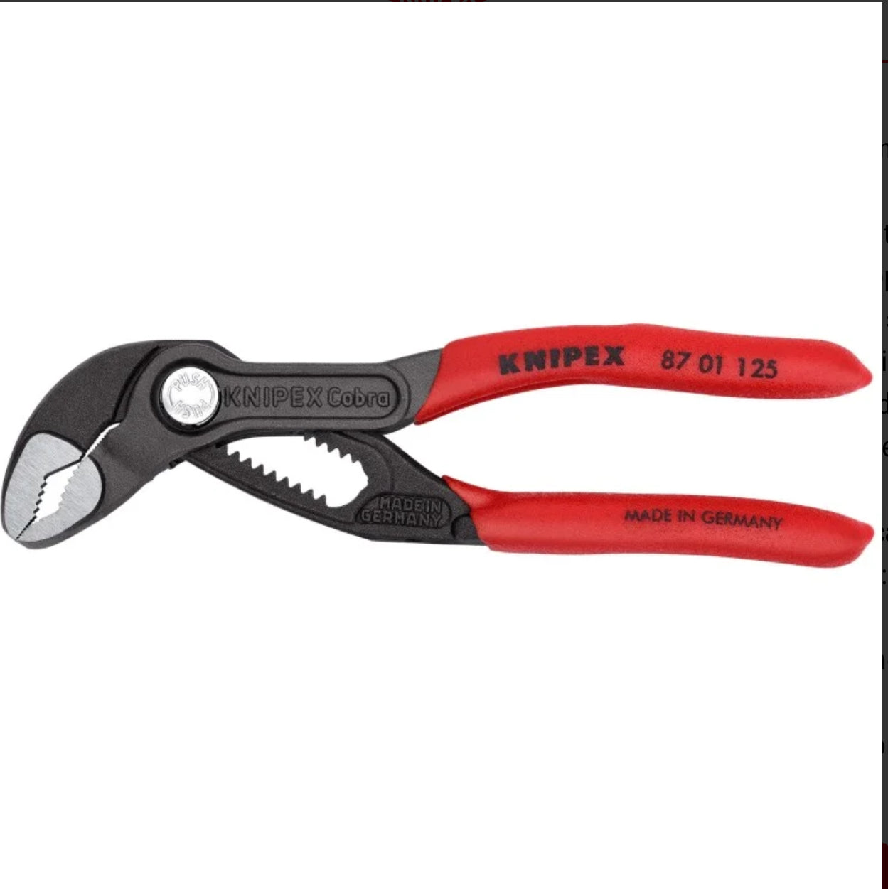 Knipex 5" Cobra® Water Pump Pliers 87 01 125 - The Tool Store