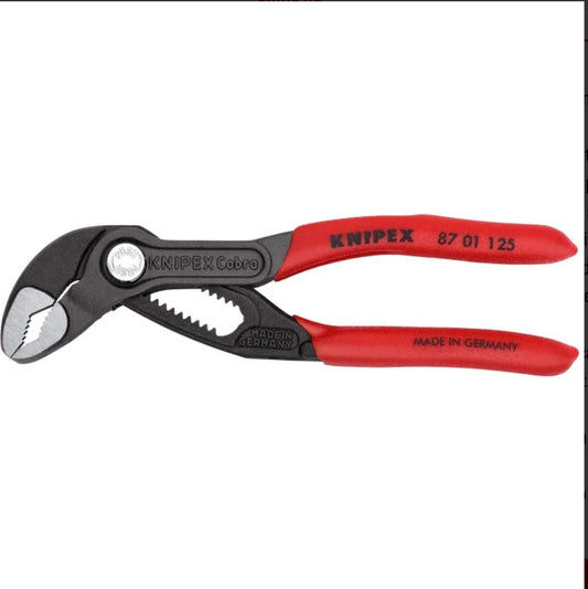 Knipex 5" Cobra® Water Pump Pliers 87 01 125 - The Tool Store