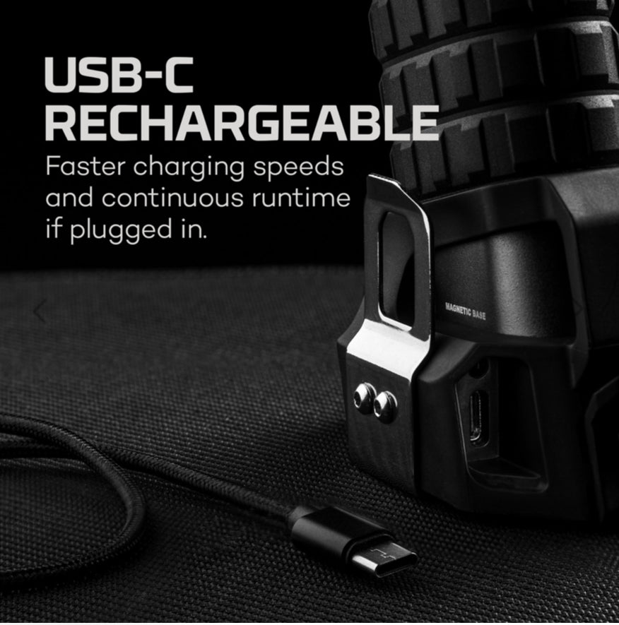 Nebo Luxtreme SL25 Rechargeable 1/4 Mile Spotlight - The Tool Store