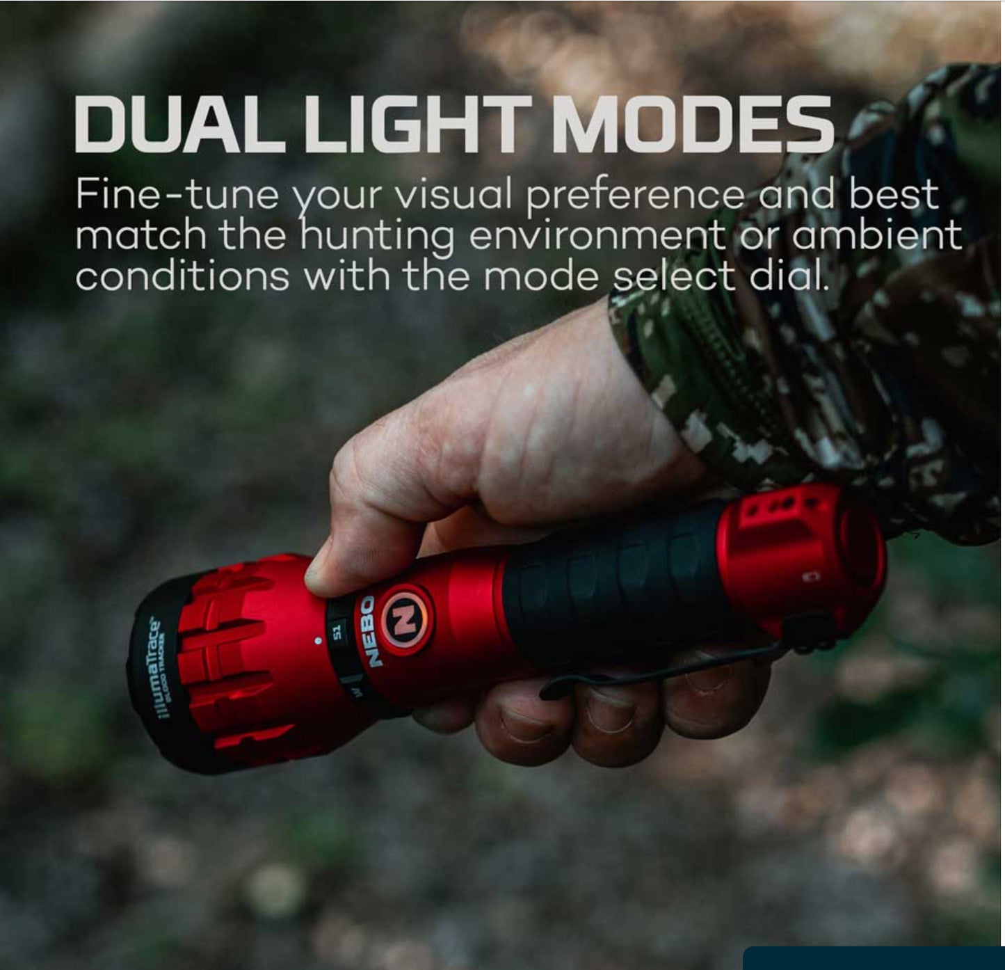 Nebo Illumatrace Blood Tracker Flashlight