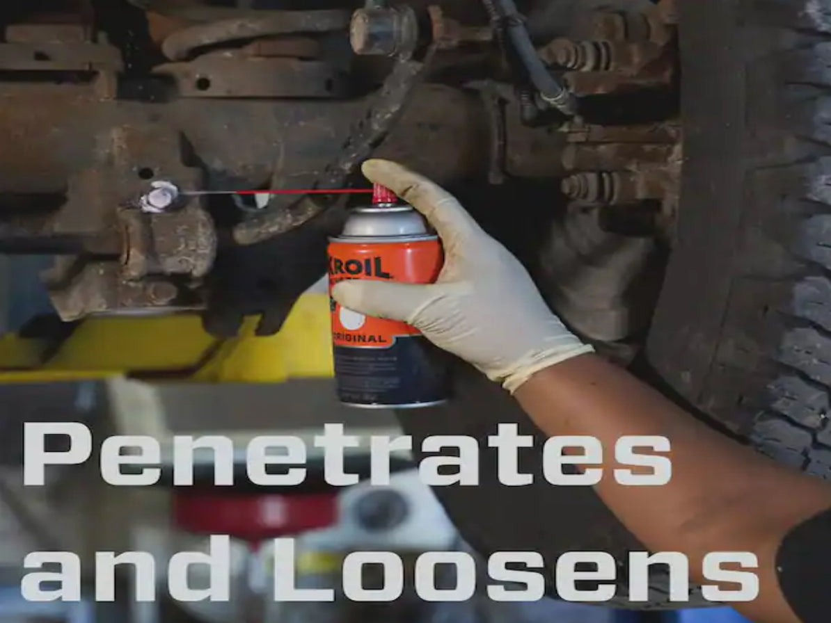 KROIL Penetrating Oil Aerosol, Industrial-Grade Penetrant, Multi-Purpose Oil, AeroKroil, NSF H2,50-State VOC Compliant - The Tool Store