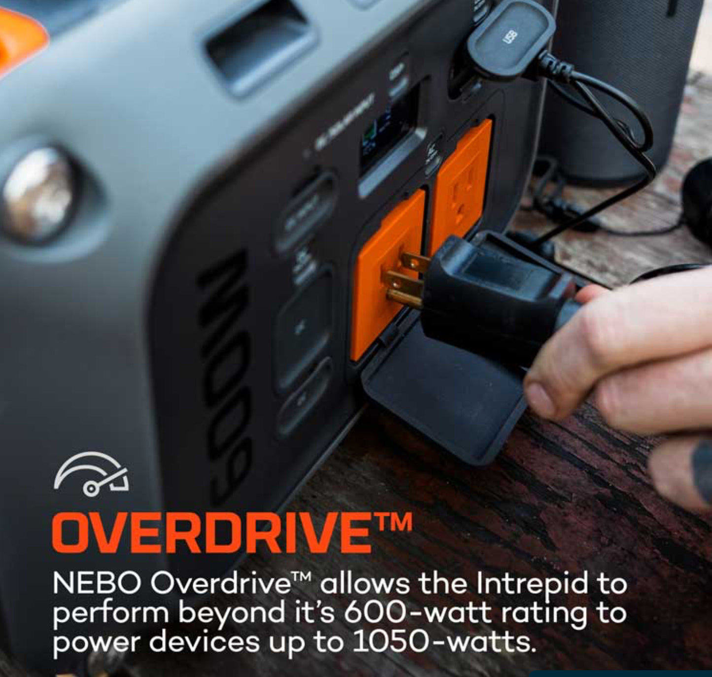 Intrepid 600 Power Station Empower Adventures. Rugged, Portable, Unstoppable Power!