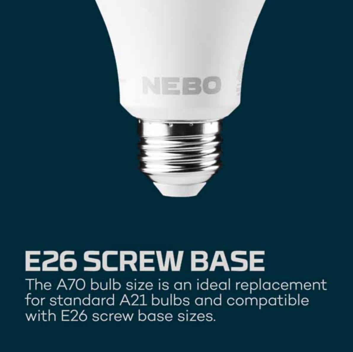 Nebo Blackout Backup - Emergency Bulb
Let there be light when your power goes out