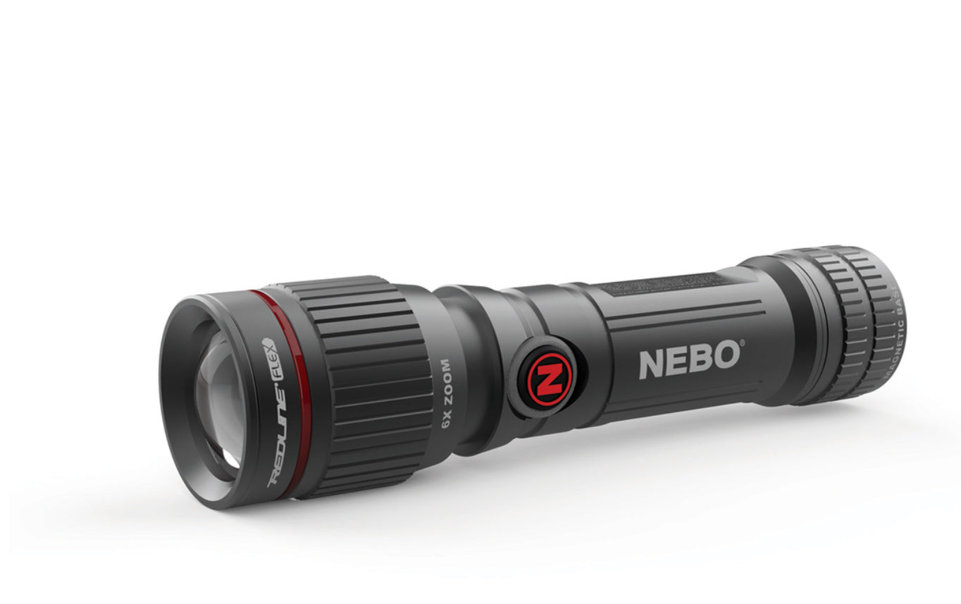 Nebo Redline Flex Rechargeable Tactical Flashlight with Flex-Power Technology 450 Lumens