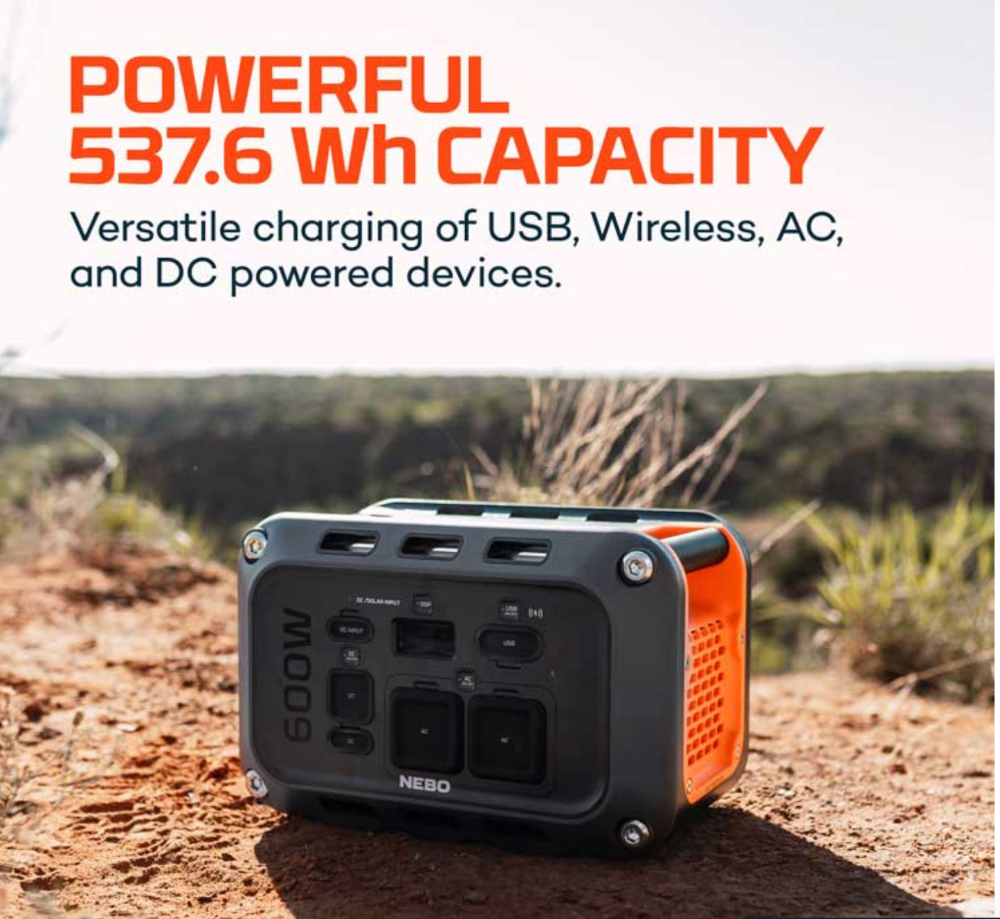 Intrepid 600 Power Station Empower Adventures. Rugged, Portable, Unstoppable Power!