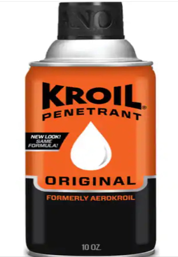 KROIL Penetrating Oil Aerosol, Industrial-Grade Penetrant, Multi-Purpose Oil, AeroKroil, NSF H2,50-State VOC Compliant - The Tool Store