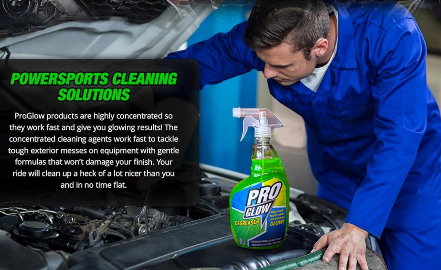 Pro Glow Biodegradable Degreaser