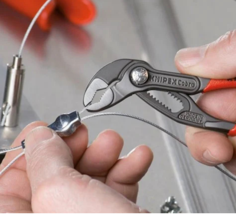 Knipex 5" Cobra® Water Pump Pliers 87 01 125 - The Tool Store