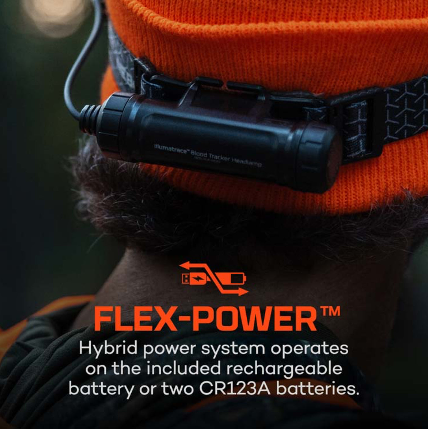 nebo blood tracking flashlight NEBO IllumaTrace Blood Tracker Headlamp