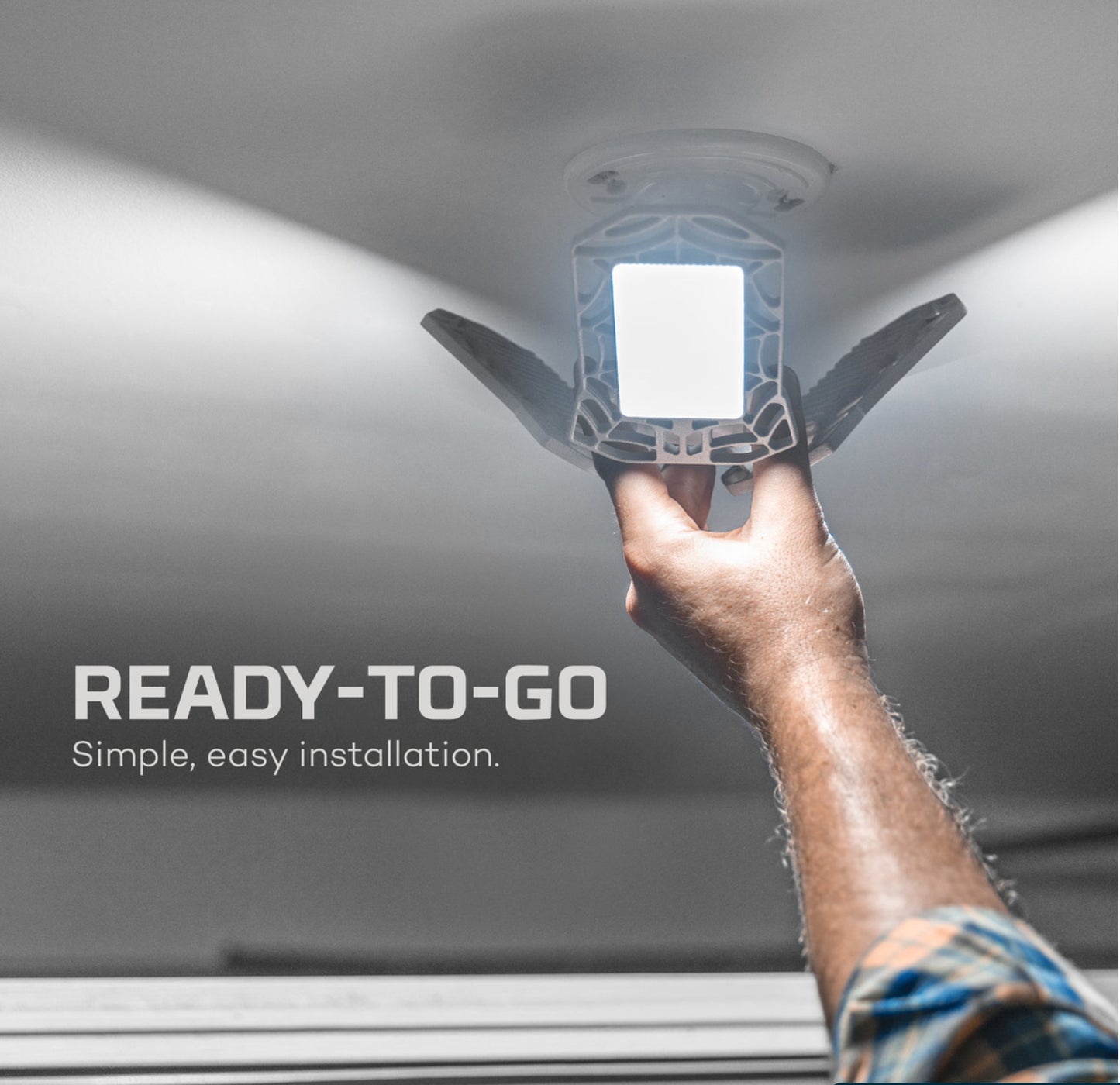 NEBO HIGH BRIGHT 6000 GARAGE LIGHT
The Ultra-Bright 6,000 Lumen Garage Light