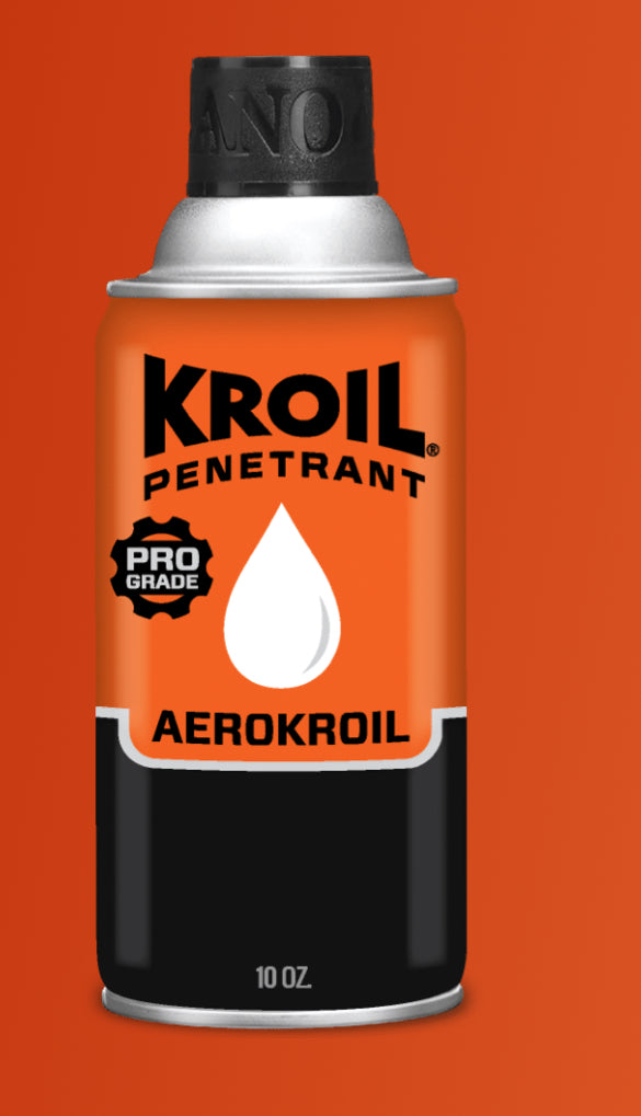 KROIL Penetrating Oil Aerosol, Industrial-Grade Penetrant, Multi-Purpose Oil, AeroKroil, NSF H2,50-State VOC Compliant - The Tool Store