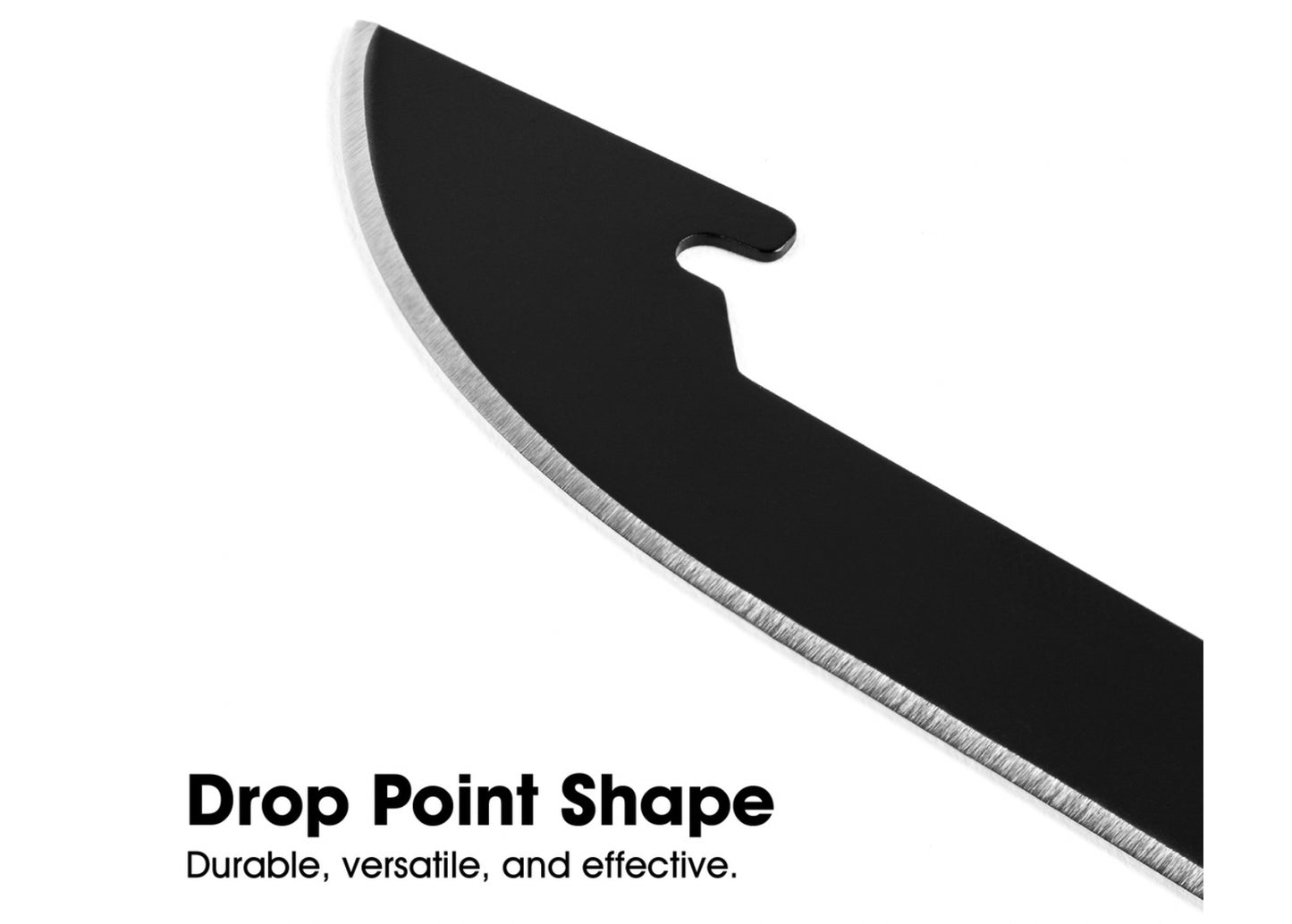 True Replacement Drop Point Blades 6PK
6 Pack of Replacement Blades for the Replaceable Blade Knife