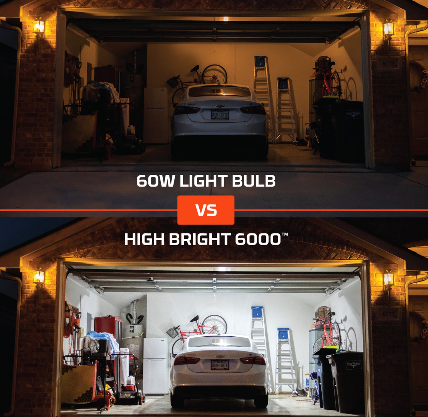 NEBO HIGH BRIGHT 6000 GARAGE LIGHT
The Ultra-Bright 6,000 Lumen Garage Light