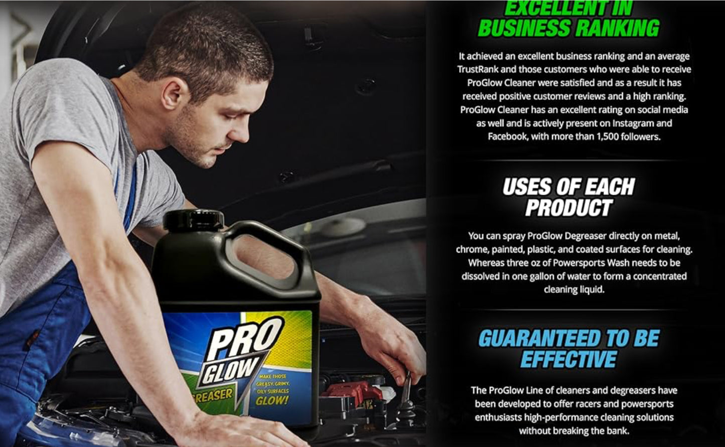 Pro Glow Biodegradable Degreaser