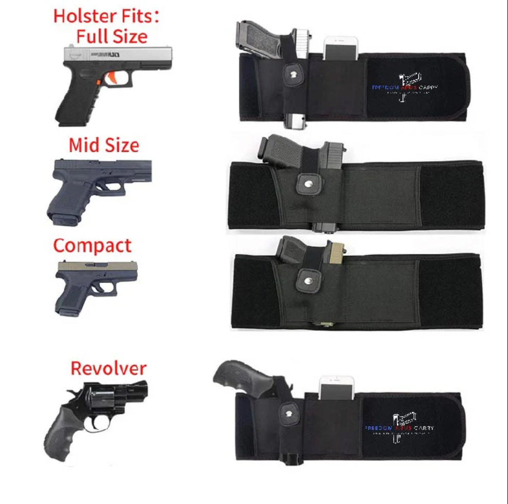 Freedom Arms Carry F.A.C. Belly Band Gun Holster - The Tool Store