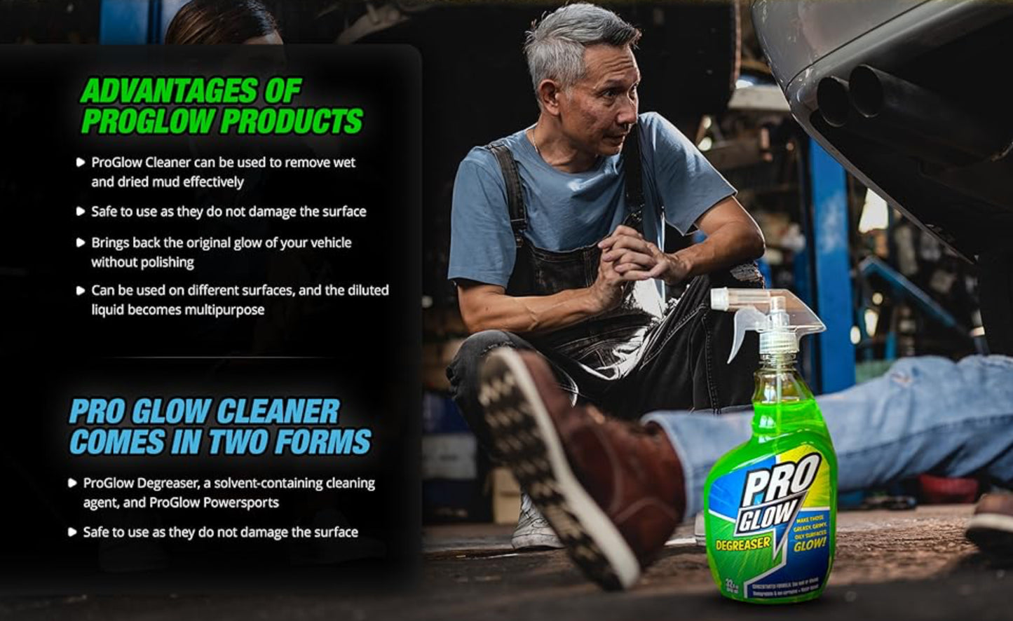 Pro Glow Biodegradable Degreaser