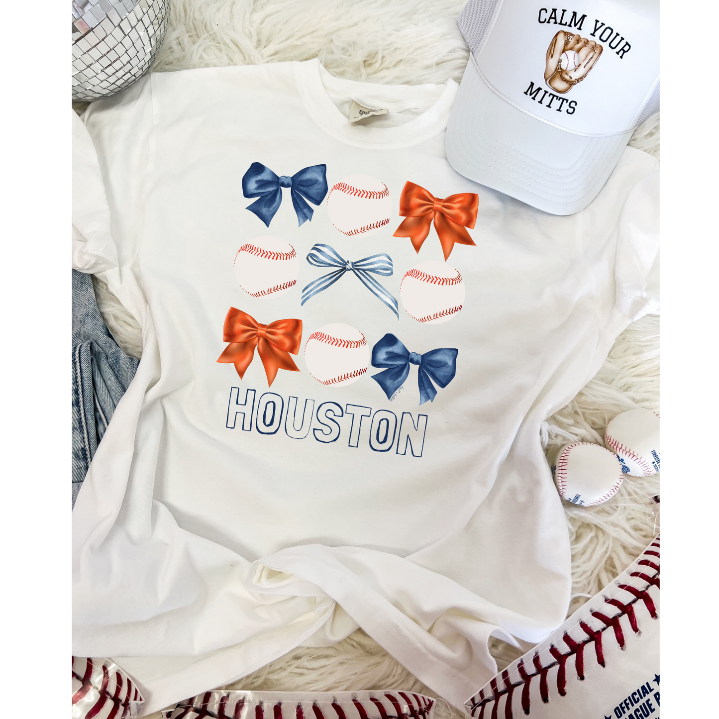 Baseball Bow Tee