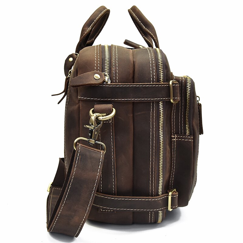 Dublin Leather Backpack Briefcase 2-in-1 - The Tool Store