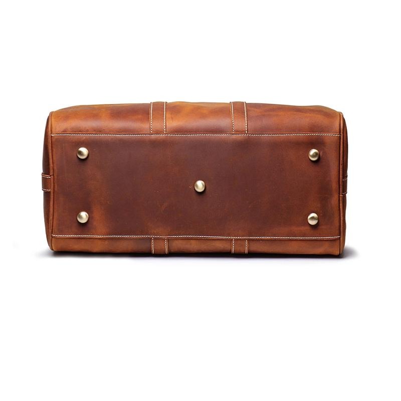 The Brandt Weekender | Small Leather Duffle Bag - The Tool Store