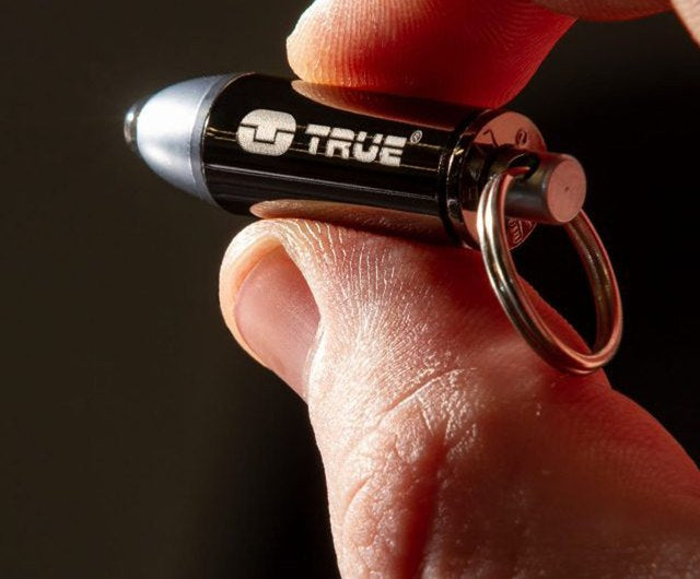 True Bulletlite Magnum Bullet Keyring Flashlight - The Tool Store