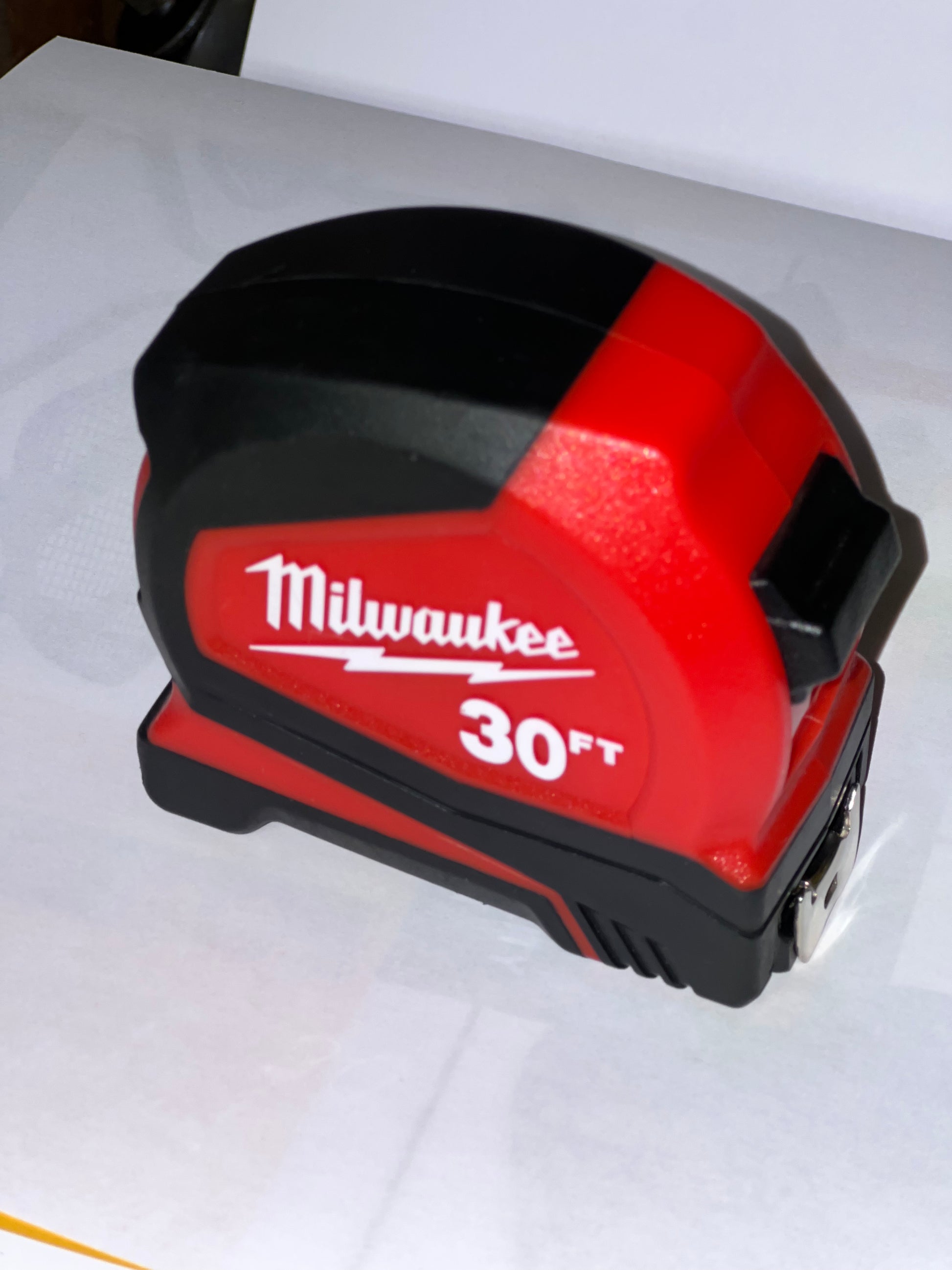 Milwaukee Compact 30 ft. SAE Tape Measure with Fractional Scale and 9 ft. Standout - The Tool Store