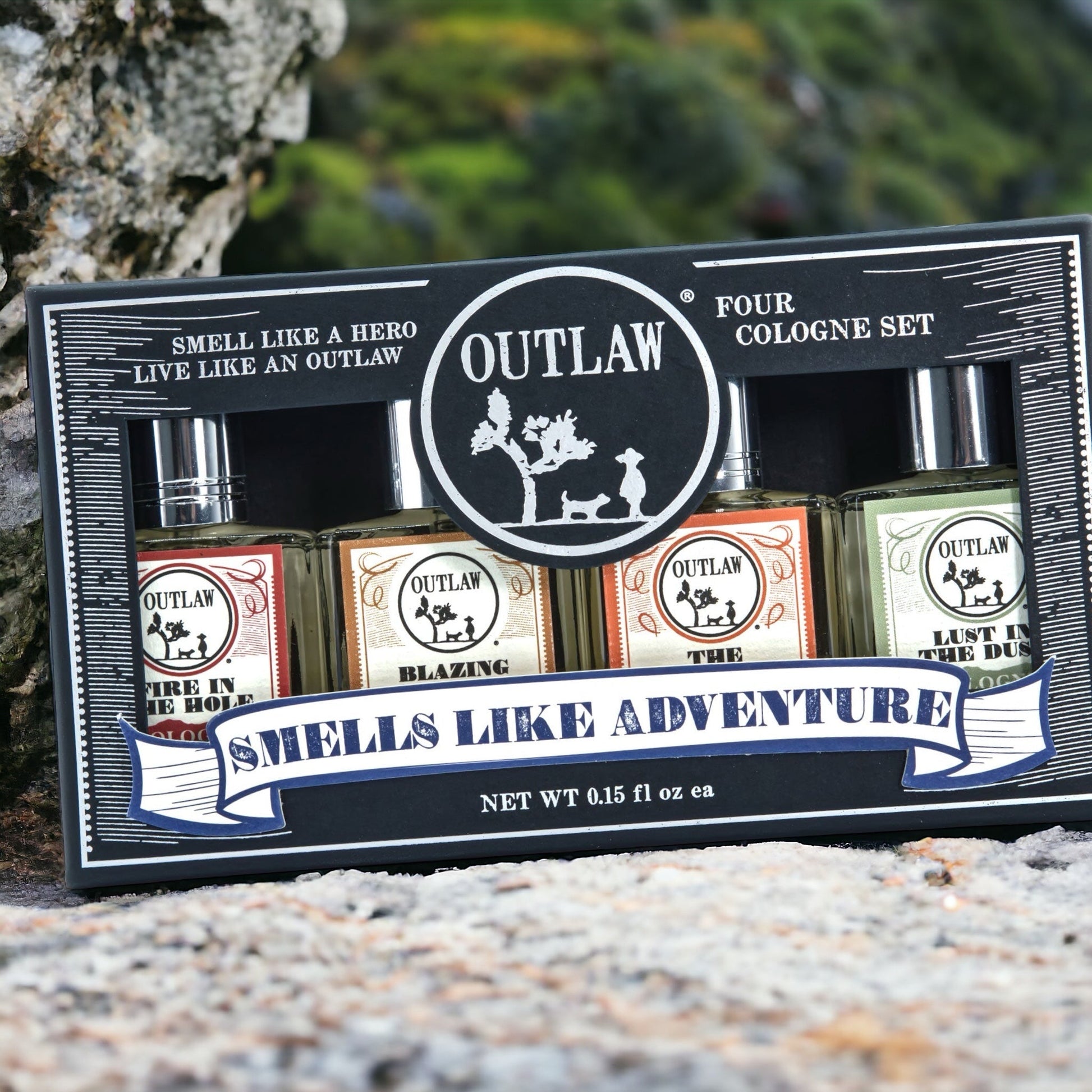 Outlaw Sample Cologne Set - A boxed set of 4 colognes to try - The Tool Store